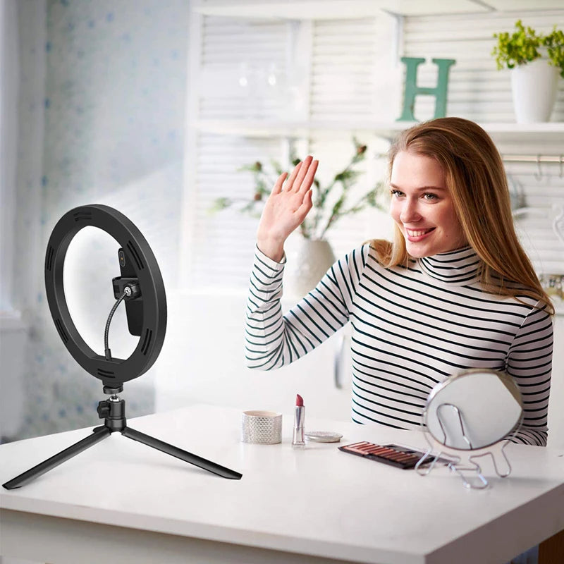 0.6 LED Selfie Ring Light USB