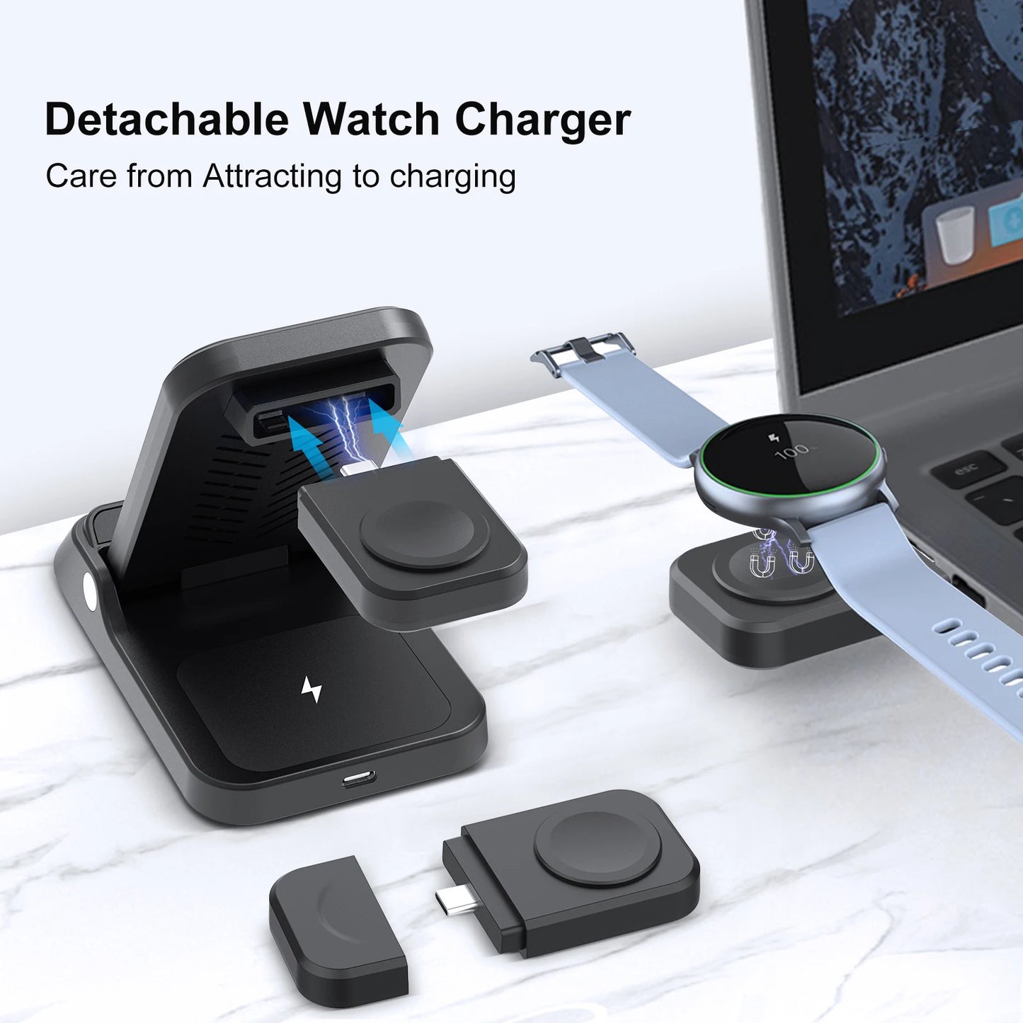 Wireless Charger for Samsung 3 in 1