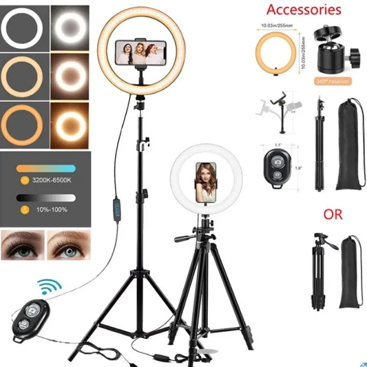 0.6 LED Selfie Ring Light USB