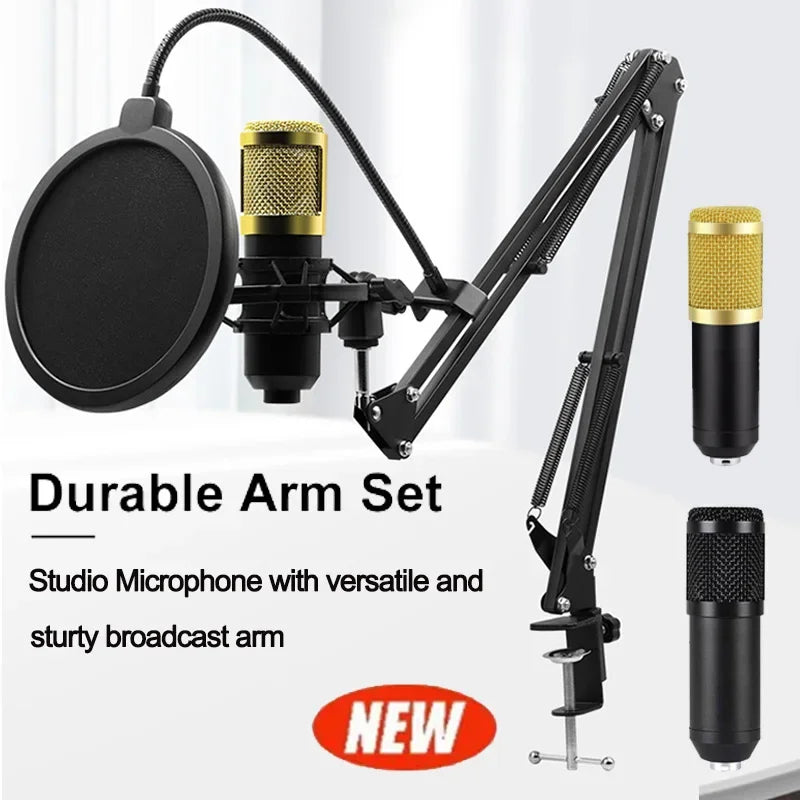 Professional Studio Microphone for Podcast Recording Live Streaming